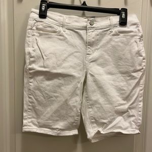 Old Navy white jean shorts